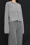 Mutedance 24 Autumn and Winter Hooded Cashmere Sweater MD-MD24FW133-GRAY MD24FW133 MD24FW134
